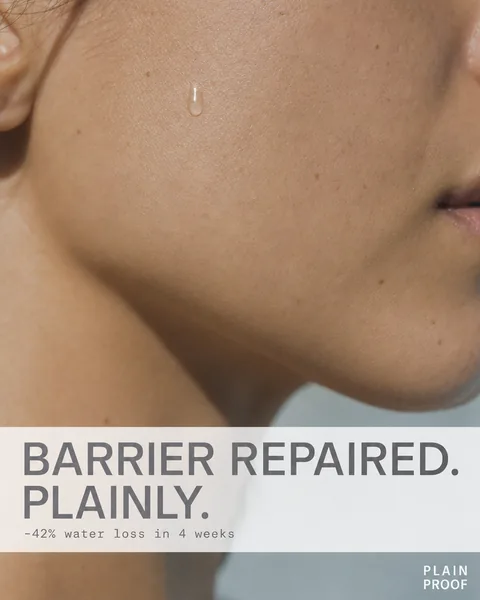 Plain Proof, Konzept 04: Bare Skin Macro, Static Ad